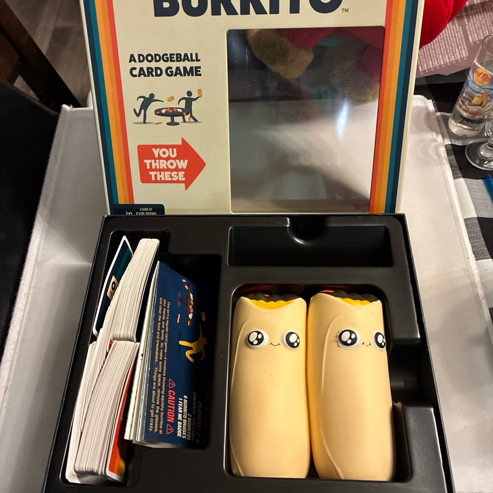 Throw Throw Burrito Dodgeball Card Game